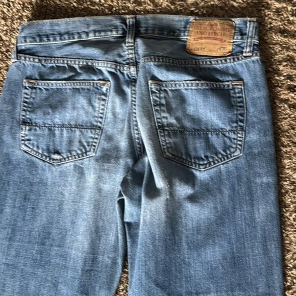 Abercrombie & Fitch Vintage 33W 34L Light Wash - Picture 13 of 16